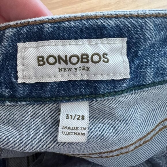Bonobos Athletic Fit Jeans Medium Wash Men's Size 31x28 - Picture 7 of 10